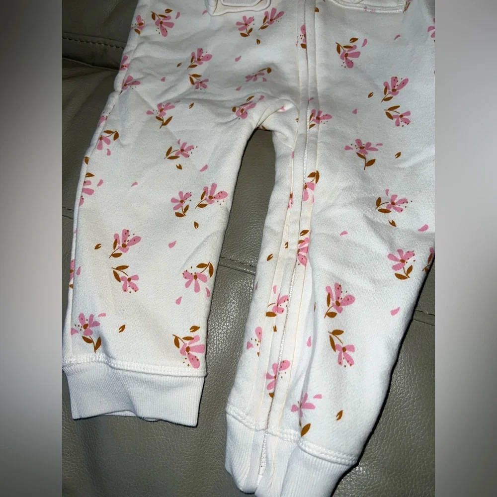 Baby GAP Floral Hooded Onesie 18-24 months - Picture 6 of 9